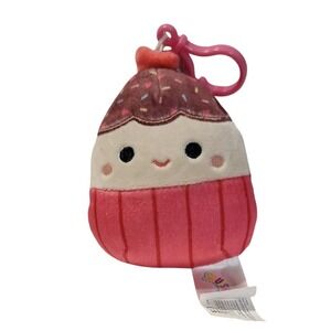 Squishmallows "Elpha" The Cupcake Plush‎ Keychain